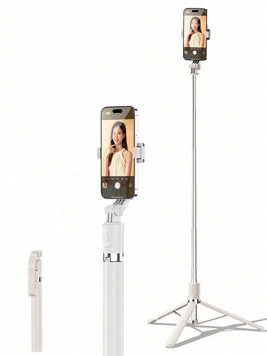 Extendable Mobile Tripod Monopod with Stable Base and Compact Design