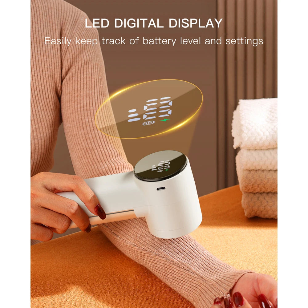 Portable Electric Lint Remover for Clothes, Blankets and Furniture