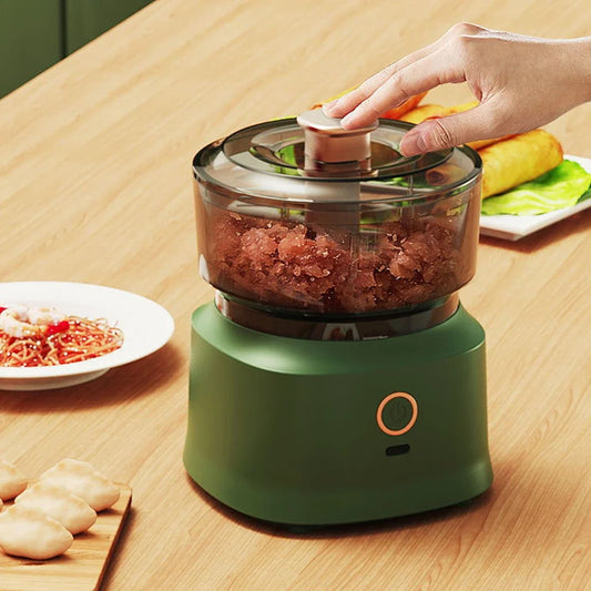Mini Electric Meat Grinder and Food Chopper Wireless 350ml Capacity