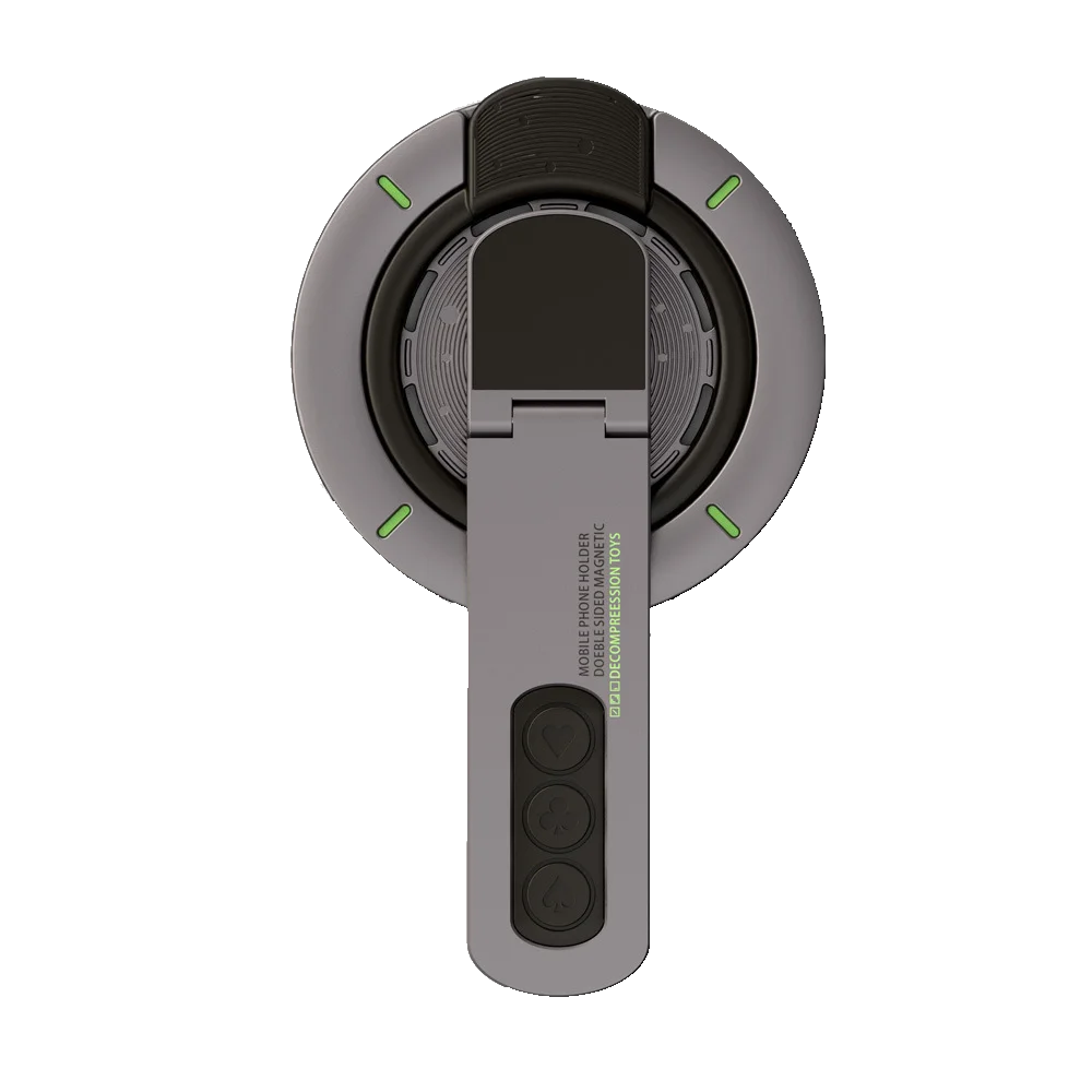 Magnetic Decompression Phone Stand with 360° Rotation for All Devices