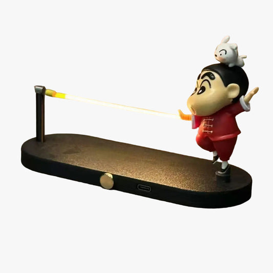 Crayon Shinchan LED Night Light with Charging Base and Desktop Display