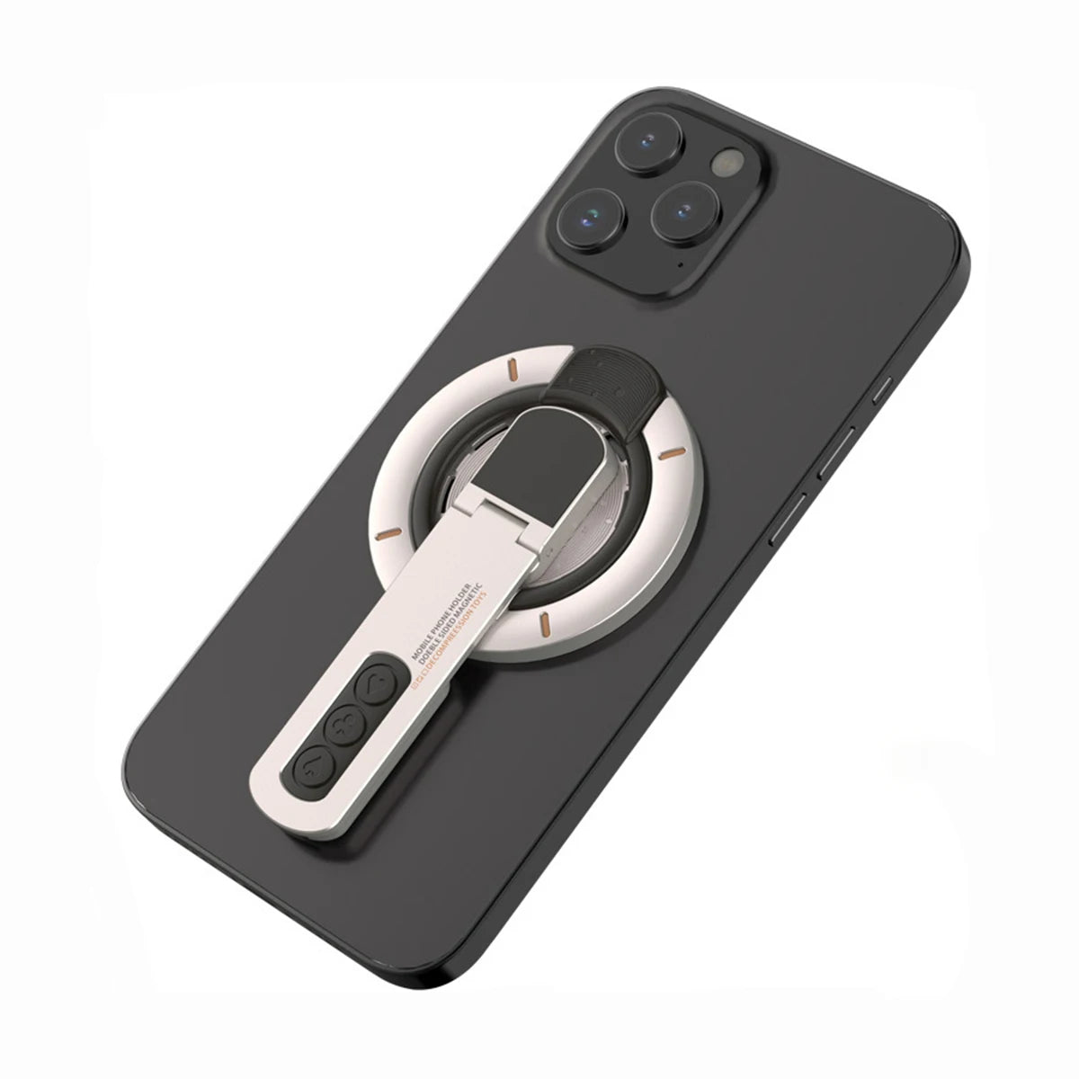 Magnetic Decompression Phone Stand with 360° Rotation for All Devices