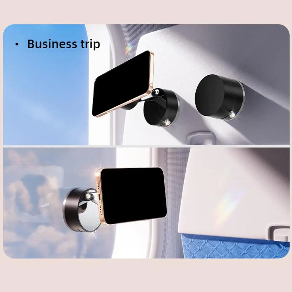 Double-Sided Magnetic Suction Phone Mount with Vacuum Grip