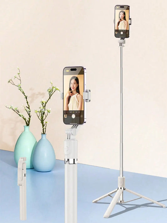 Extendable Mobile Tripod Monopod with Stable Base and Compact Design