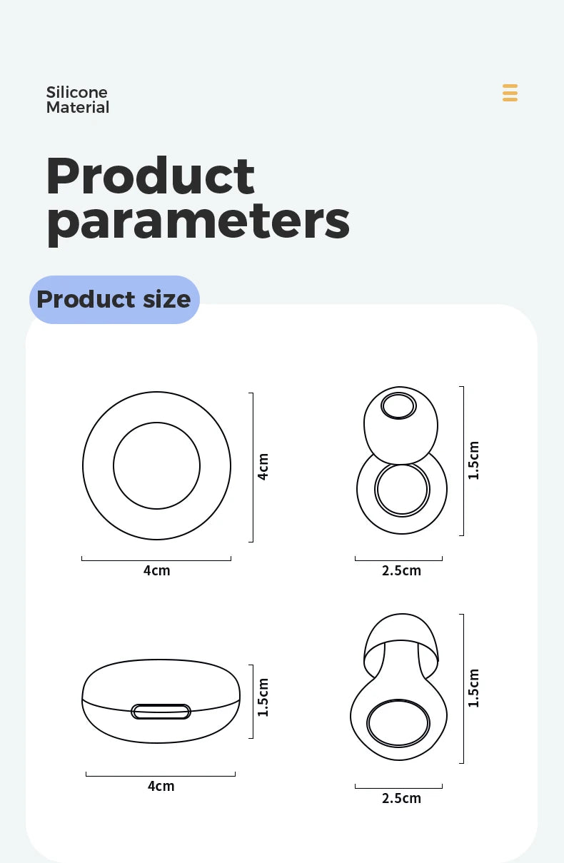 Comfortable Anti-Noise Ear Plugs for Work, Concerts and Rest