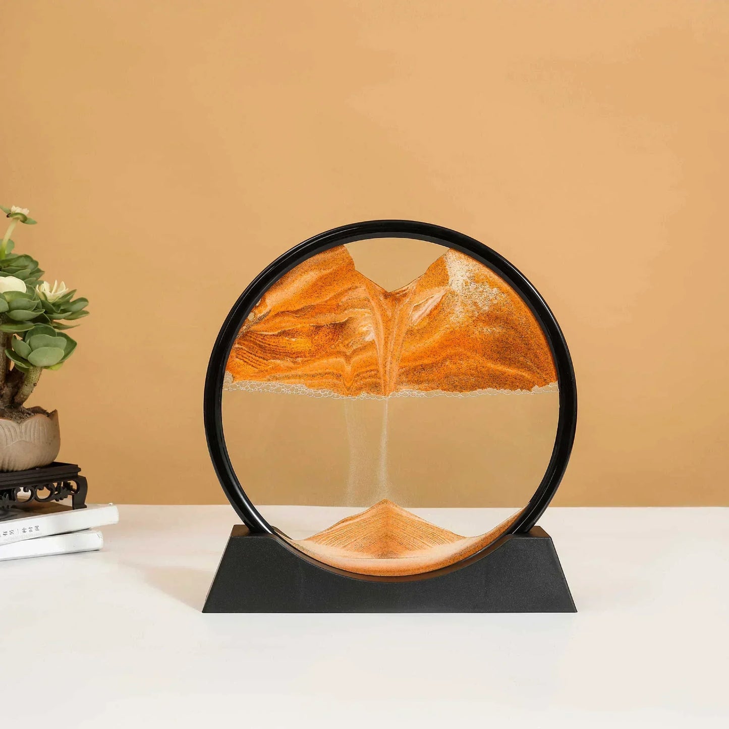 Kinetic Sand Picture Hourglass Dynamic Liquid Sand Art Gift
