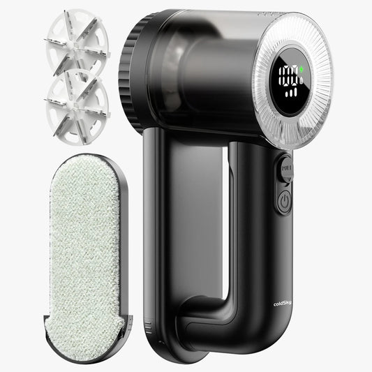 Electric Lint Remover with 3 Speeds and Large 6-Leaf Blades