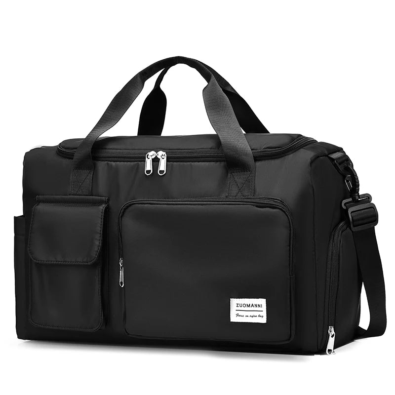 Lightweight Overnight Bag for Women with Dry-Wet Separation and 35L Capacity