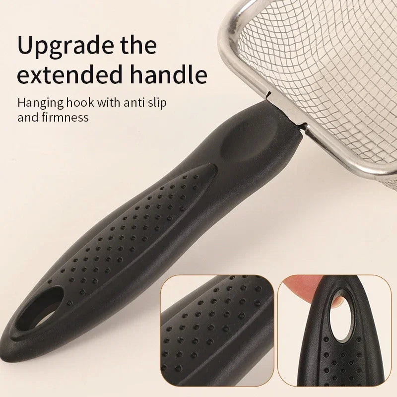 Stainless Steel Cat Litter Scoop Fine Mesh Sifter for Easy Clean-Up