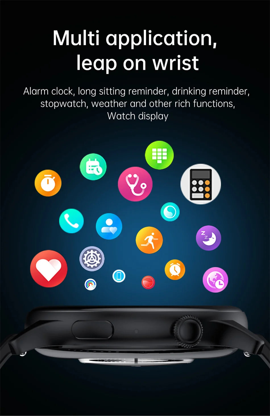 Women’s Sports Smartwatch with 1.43 in AMOLED Screen and Wellness Features