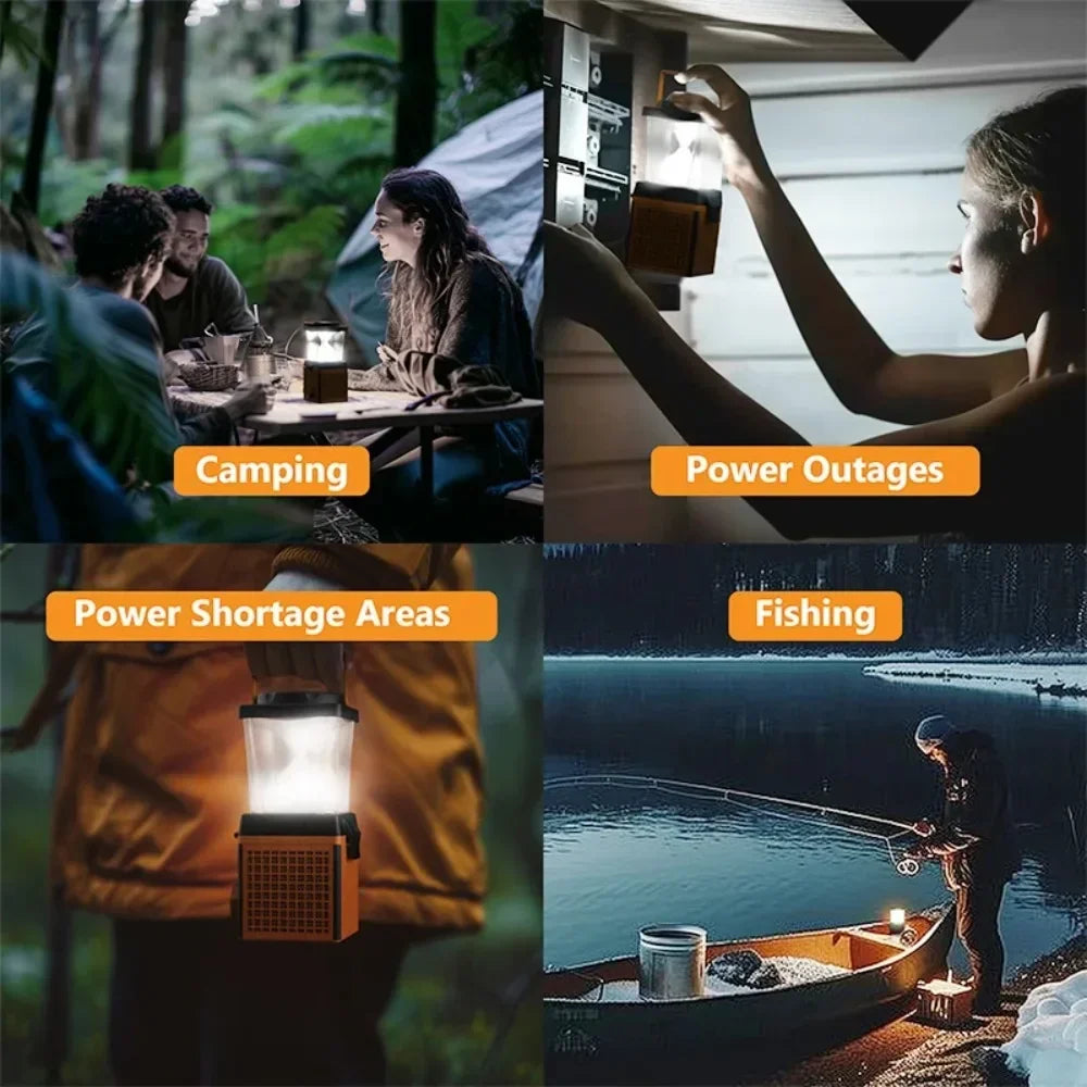 Portable Salt Water Emergency Lamp Battery-Free Eco-Friendly Light