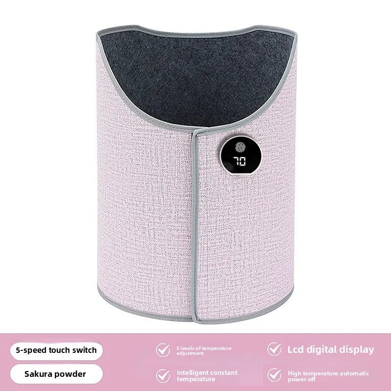 Foldable Under Desk Leg Warmer with Thermostat and Quick Heat