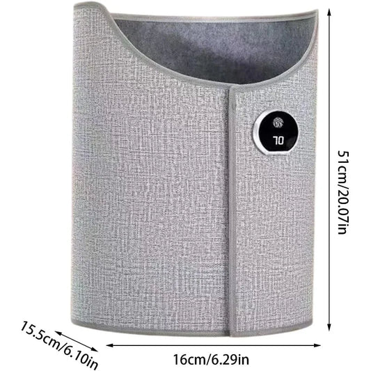 Foldable Under Desk Leg Warmer with Thermostat and Quick Heat