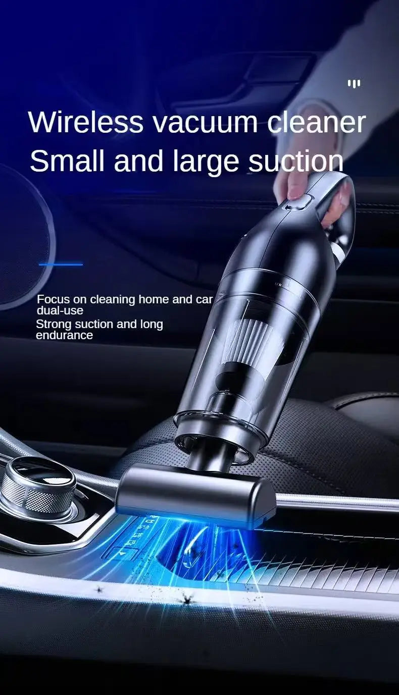Wireless Portable Vacuum Cleaner with 10000PA Suction Power