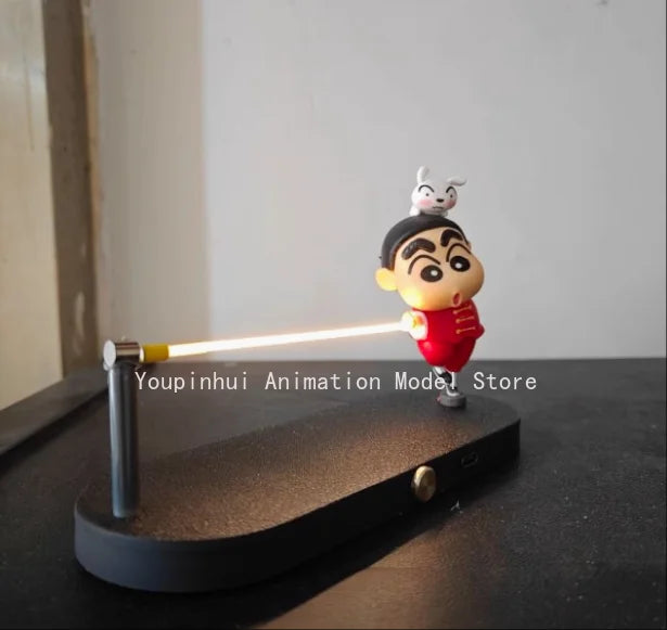 Crayon Shinchan LED Night Light with Charging Base and Desktop Display