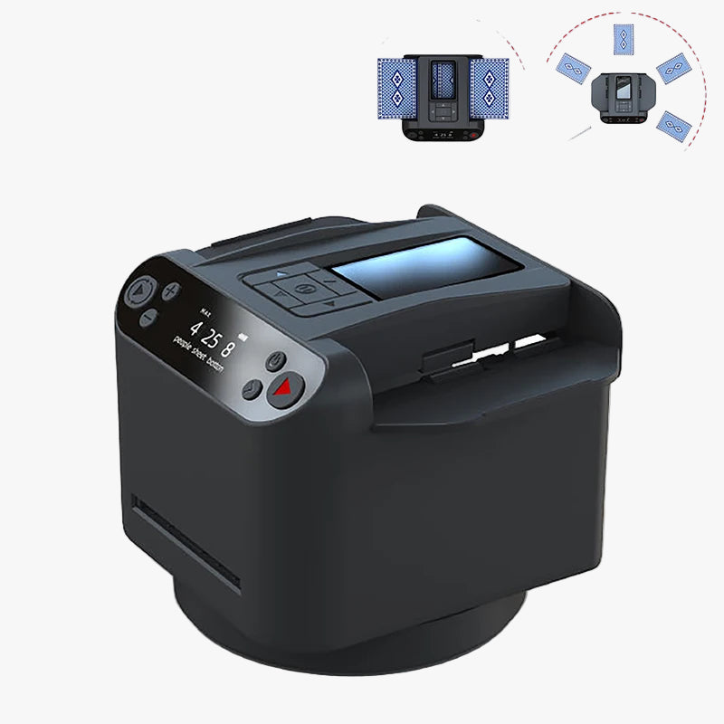 Fully Automatic Card Dealing Machine with OLED Display and 5200mAh Battery