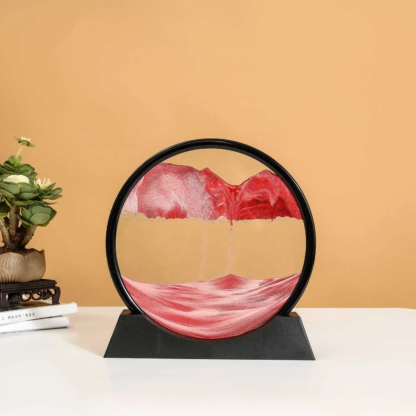 Kinetic Sand Picture Hourglass Dynamic Liquid Sand Art Gift