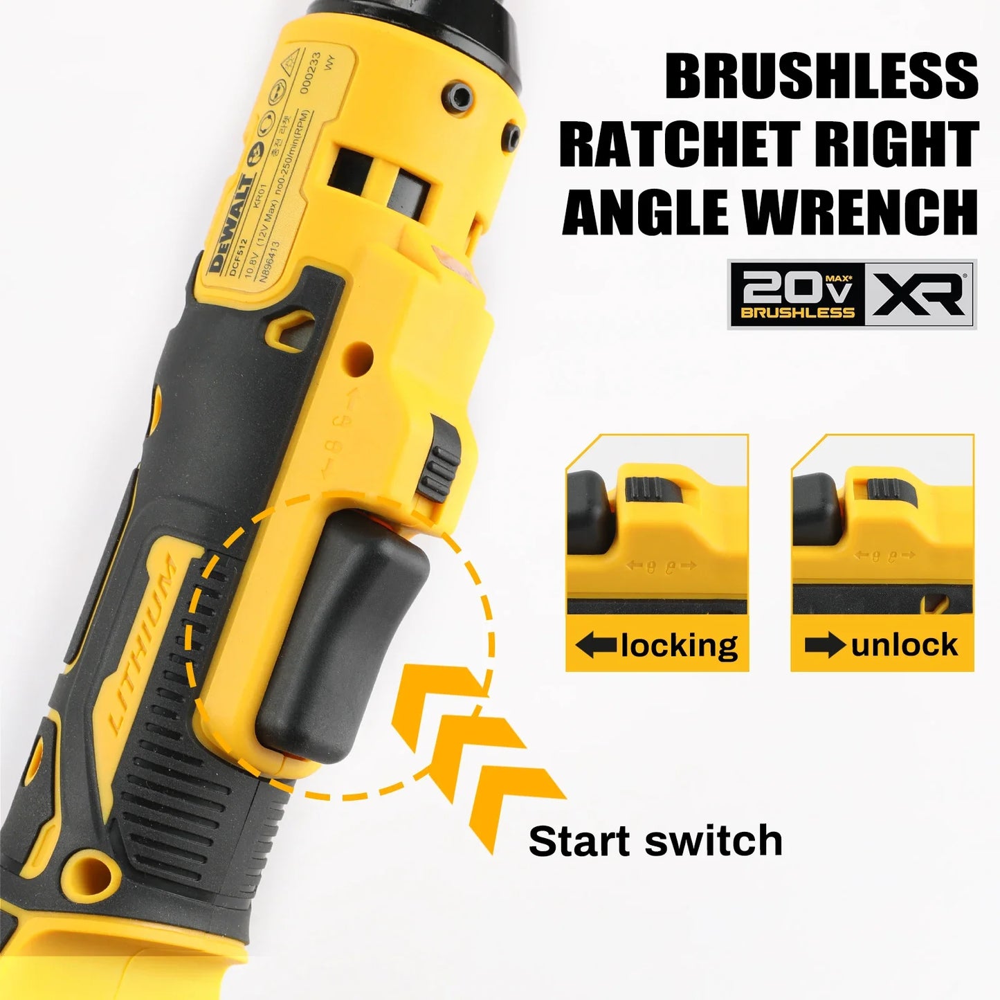 DEWALT Cordless Impact Driver with Brushless Motor and High Torque