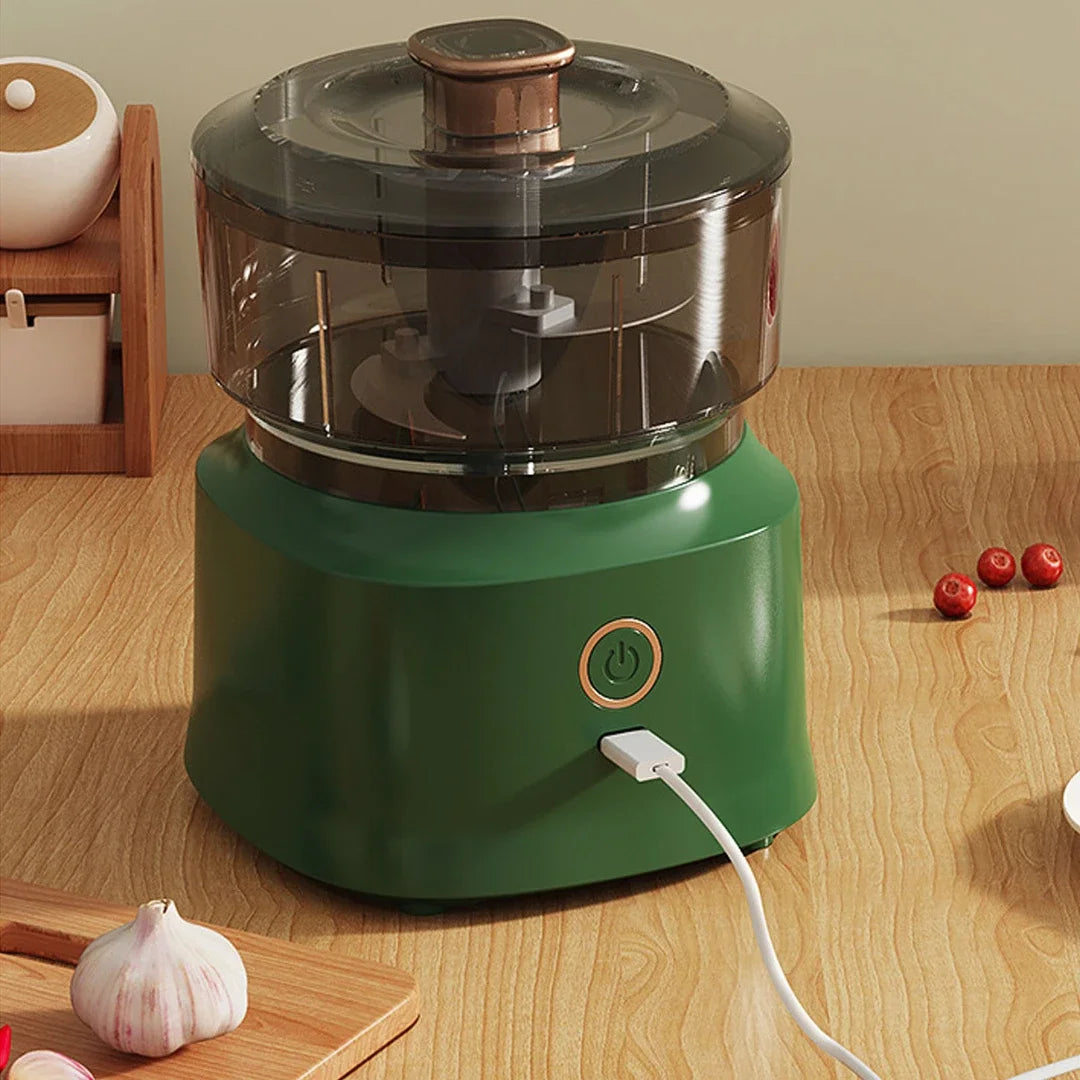 Mini Electric Meat Grinder and Food Chopper Wireless 350ml Capacity
