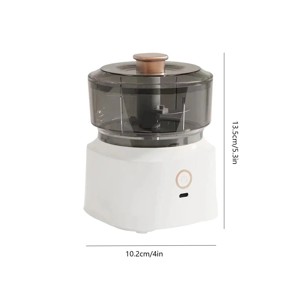 Mini Electric Meat Grinder and Food Chopper Wireless 350ml Capacity