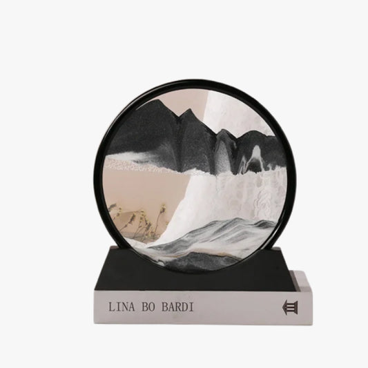 Kinetic Sand Picture Hourglass Dynamic Liquid Sand Art Gift