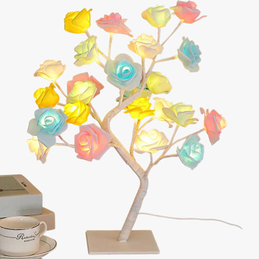 USB Rose Tree Light 3D Floral Lamp for Christmas, Wedding or Bedroom