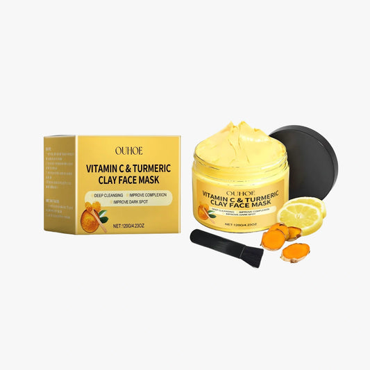 Vitamin C & Turmeric Exfoliating Facial Mask for Deep Pore Cleansing
