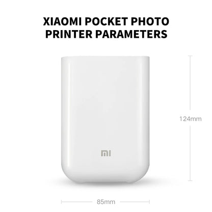 Portable Xiaomi AR Mini Photo Printer with 300DPI Resolution