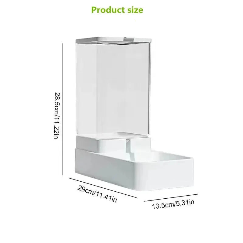 Automatic Water and Food Dispenser for Cats and Dogs Large-Capacity