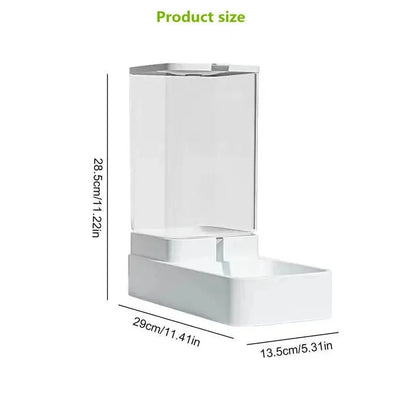 Automatic Water and Food Dispenser for Cats and Dogs Large-Capacity