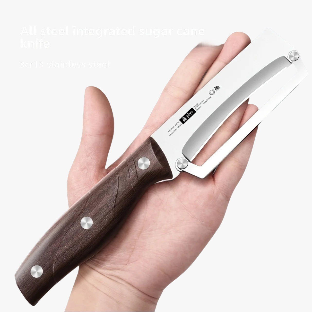 Stainless Steel Fruit & Vegetable Peeler with Wooden Handle
