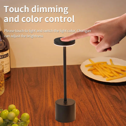 Classic LED Desk Lamp with 3 Colour Modes and Rechargeable Battery