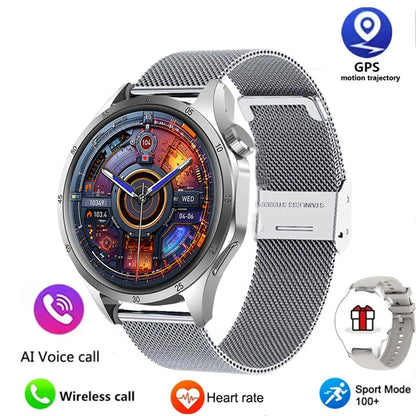 Smart Watch with 1.52" AMOLED Screen, Wireless Charging and Fitness Tracking