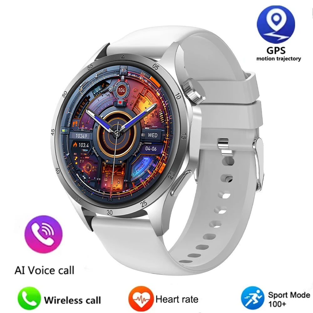 Smart Watch with 1.52" AMOLED Screen, Wireless Charging and Fitness Tracking