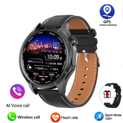 Smart Watch with 1.52" AMOLED Screen, Wireless Charging and Fitness Tracking