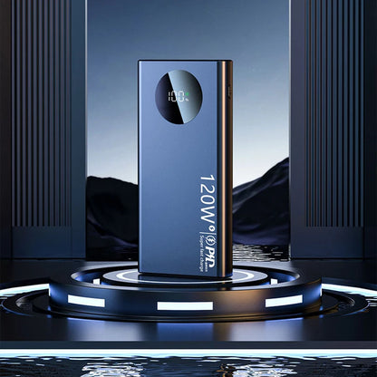 120W 50000mAh Portable Power Bank with Super Fast Charging and LED Display
