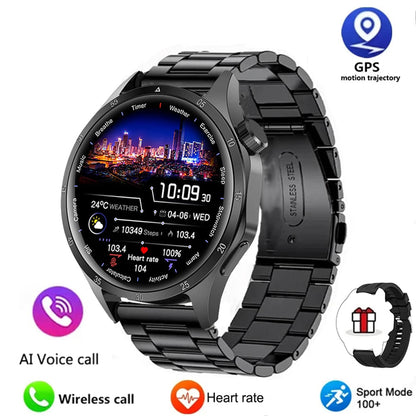 Smart Watch with 1.52" AMOLED Screen, Wireless Charging and Fitness Tracking