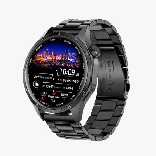 Smart Watch with 1.52" AMOLED Screen, Wireless Charging and Fitness Tracking