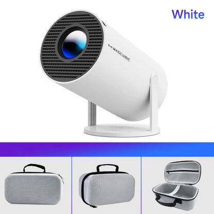 HY300 Pro Smart Projector 4K Supported, 720P Native, Dual WiFi6, Bluetooth 5.0