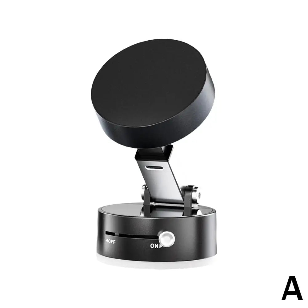 Double-Sided Magnetic Suction Phone Mount with Vacuum Grip