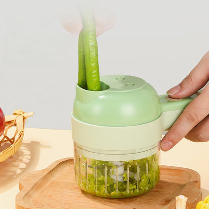 Wireless Food Cutter Set for Vegetables, Fruits and Meat – USB Rechargeable