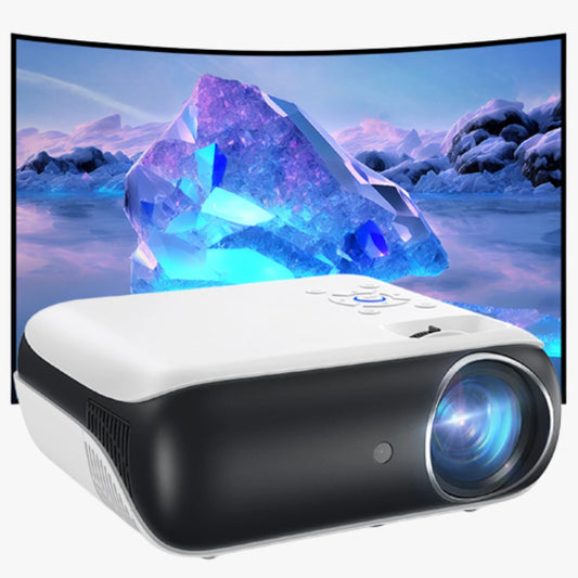 HAPPRUN 1080P Bluetooth Mini Projector with HiFi Speaker