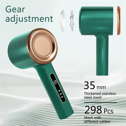 Electric Clothes Shaver with Stainless Steel Blades and Fast Charging