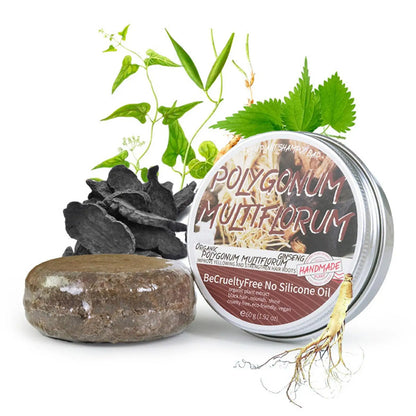 Ginger Shampoo Bar for Hair Growth Cold Processed, Plant-Based Formula