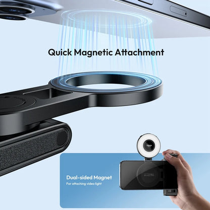 3-in-1 Wireless Phone Tripod Grip with MagSafe Mount and Remote