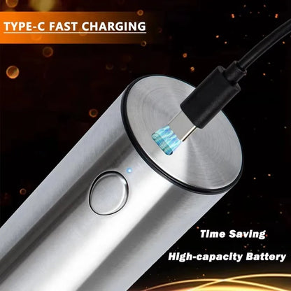 Wireless Electric Salt & Pepper Grinder Stainless Steel Adjustable