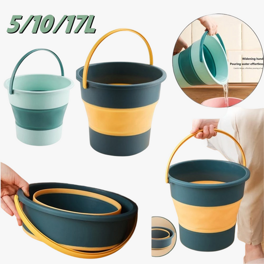Collapsible Water Bucket 5L 10L 17L for Outdoor and Household Use