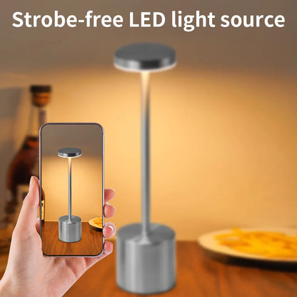 Classic LED Desk Lamp with 3 Colour Modes and Rechargeable Battery