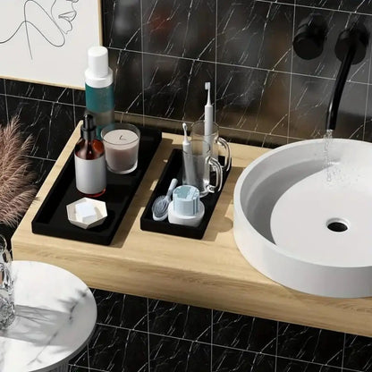 Multipurpose Silicone Tray for Bathroom, Toiletries and Jewellery