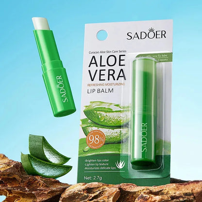 Lip Aloe Balm for Dry Lips Nourishing, Hydrating & Repairing Care